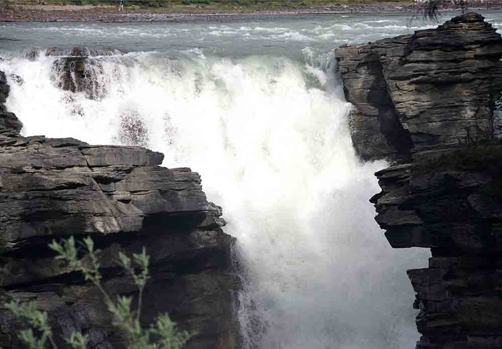 83 - Canada - parque nacional de Jasper, cataratas Athabasca